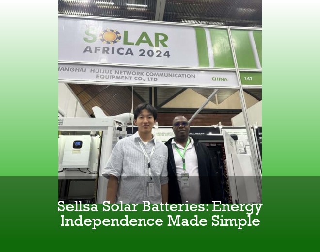 Sellsa Solar Batteries: Energy Independence Made Simple